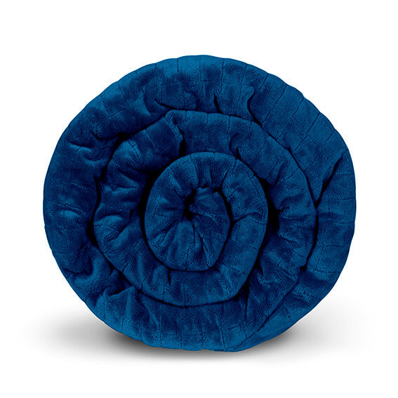 Plüsch & Samtverlours, blau