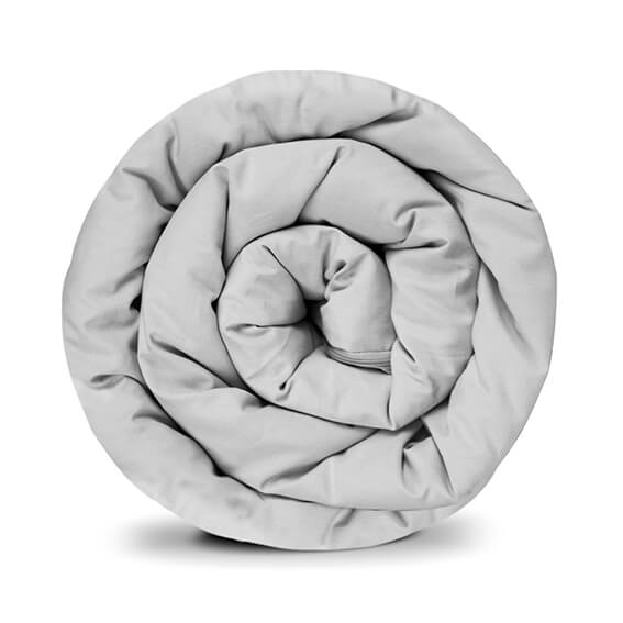 Baumwolle & Samtvelours, grau