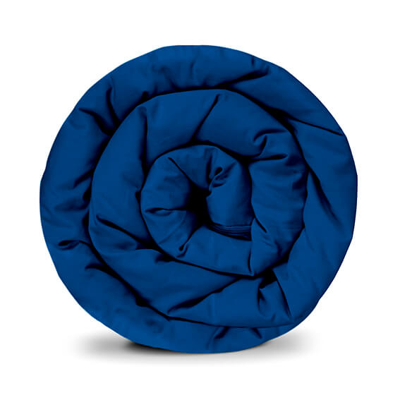 Baumwolle & Samtvelours, blau